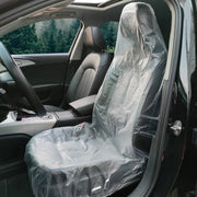 ICWEIMEI front packaging showing 100 clear covers, protects seats quickly