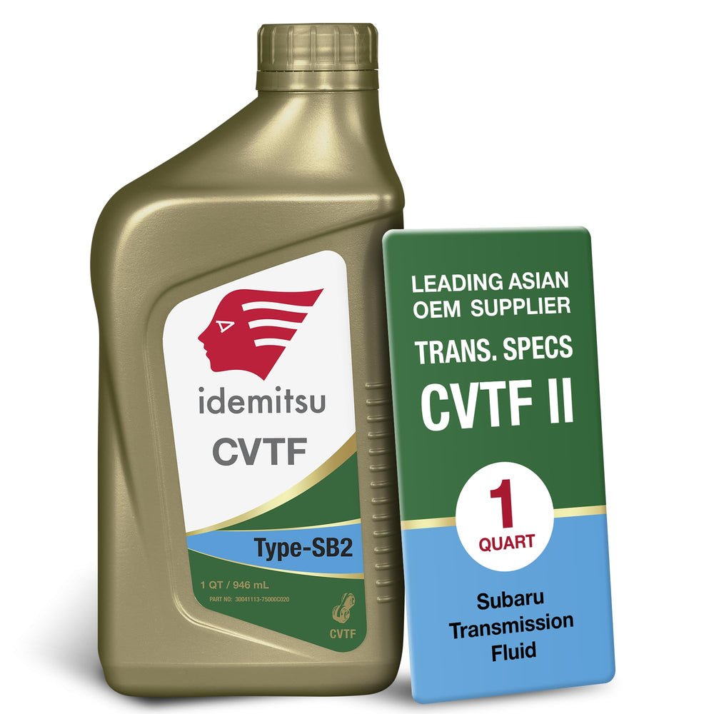 Idemitsu CVT Type SB2 front bottle showing product and clear branding for easy identification