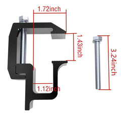 iFJF clamp closeup of threaded bolt showing reliable tightening benefit