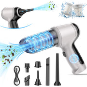 IHE front angle compact vacuum showing controls and nozzle for easy handling
