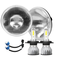 IHNZCB front glass H6024 headlight showing classic look and improved clarity