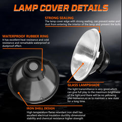 IHNZCB H4/9003 LED bulb close-up highlighting brighter, whiter light output