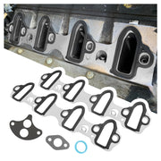IHOTDER front view of intake manifold gasket pack showing OEM number and fitment benefit