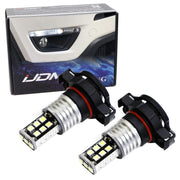 iJDMTOY front packaging showing bulbs and model compatibility benefits