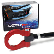 iJDMTOY front view showing tow hook mounted and sporty aesthetic
