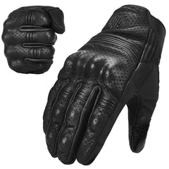 ILM DN01 front view showing goatskin leather and overall fit benefit