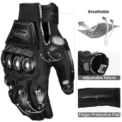 ILM touchscreen fingertip detail allowing device control without removing gloves for convenience