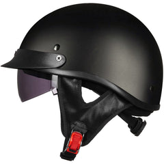 ILM Model-205V front view showing matte black shell and low-profile styling benefit visibility