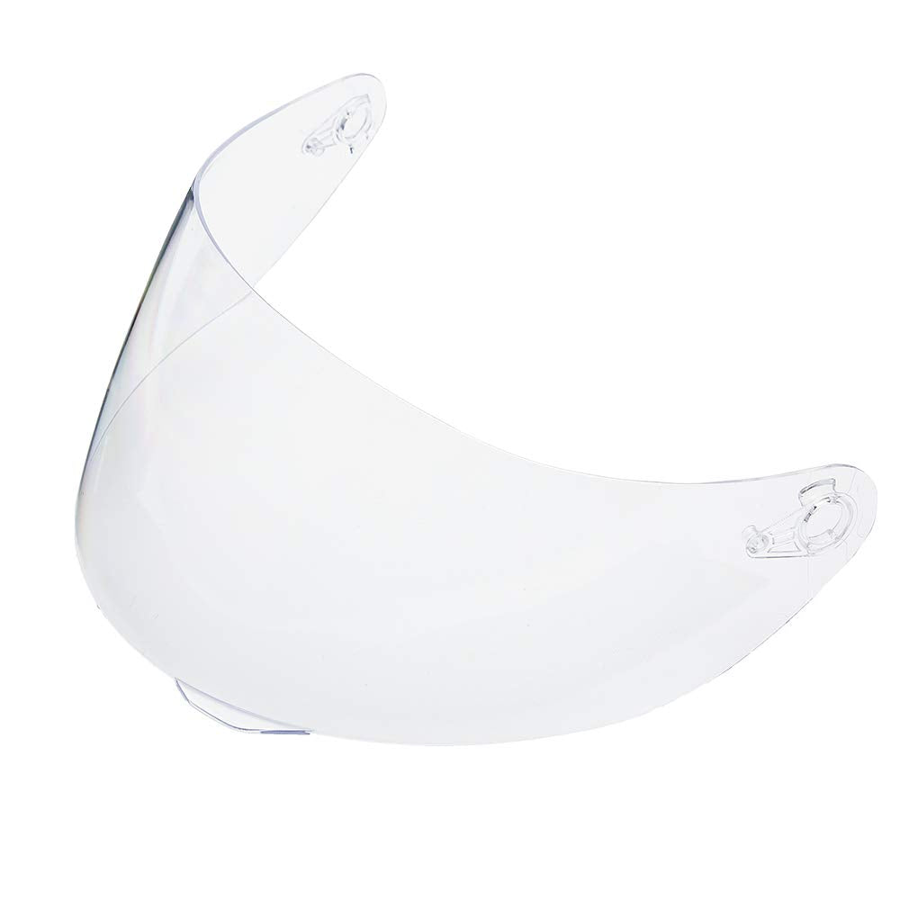 ILM visor front view showing clear shield and wide visibility benefit