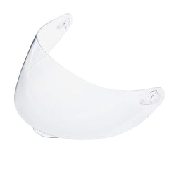 ILM visor front view showing clear shield and wide visibility benefit