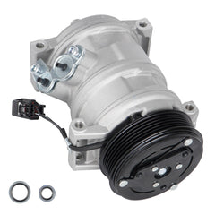 ILONPA front assembly view showing full compressor and clutch, reliable replacement