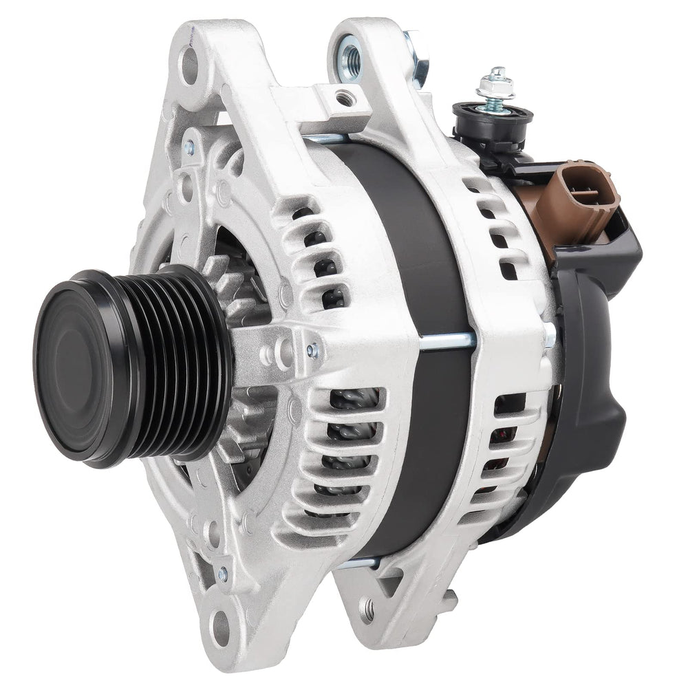 ILONPA front alternator view showing clean casting and mounting, ensures correct fit