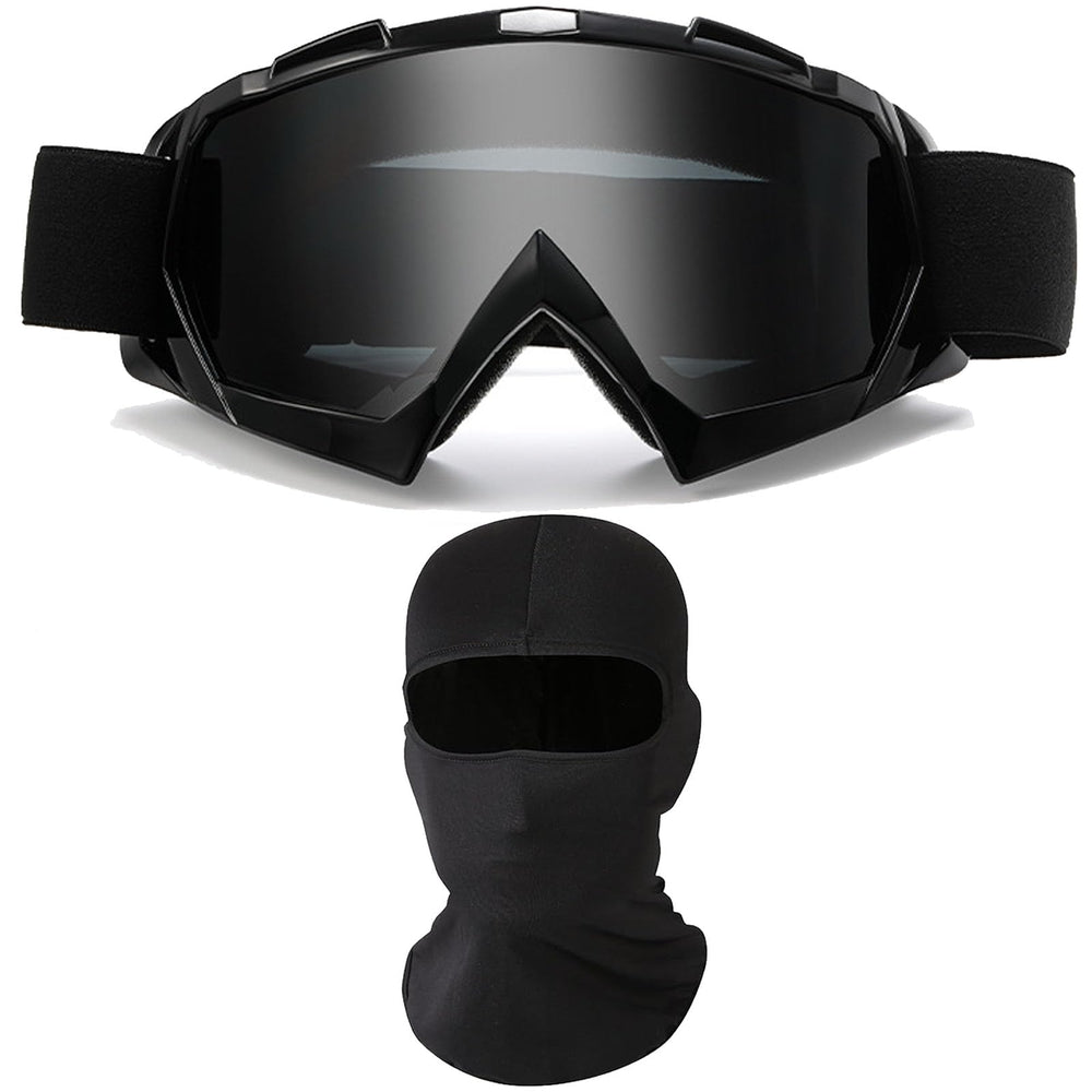 immoono front view goggles with balaclava showing full coverage and protection