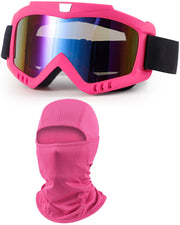 immoono front view hot pink frame showing stylish protection