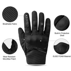 INBIKE reinforced palm close-up improving durability and grip