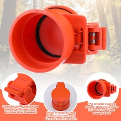 Innconee foot-pedal profile enabling hands-free operation benefit