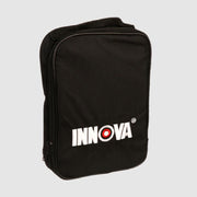 Innova 3129 front view with pouch open showing neatly organized adapters for easy transport