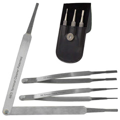 Innovative Products of America front view of the Flat-Pin Terminal Chaser set showing tools and case, improves repair speed