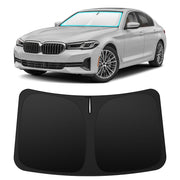 INSAUTO front view showing custom-fit shade and precise edge alignment benefit