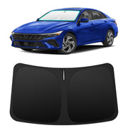 INSAUTO front view packaging showing custom fit for Elantra and easy protection