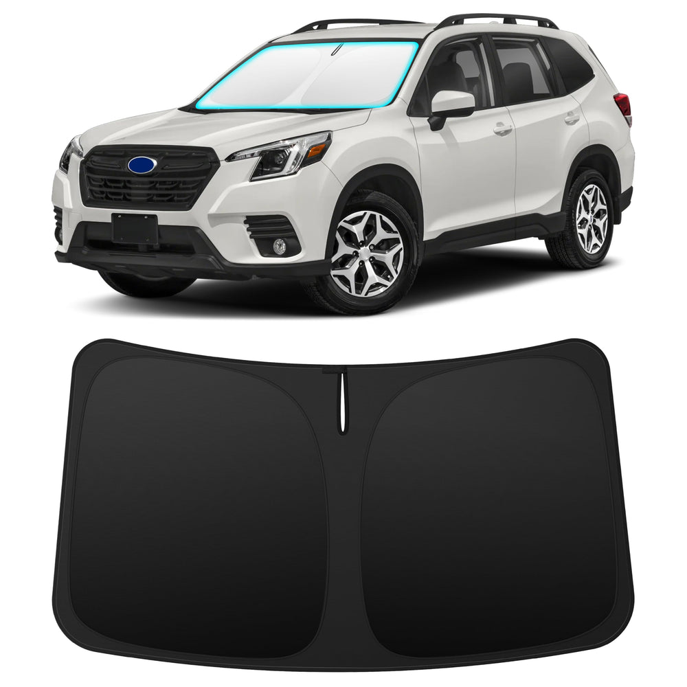 INSAUTO front packaging showing custom Forester fit and protection benefit