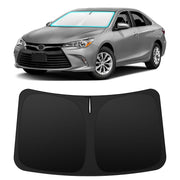 INSAUTO front view sun shade covering windshield for full protection
