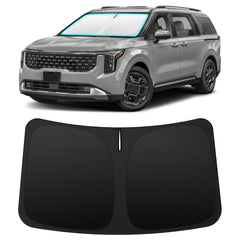 INSAUTO front-fit sun shade covering Kia Carnival windshield for full protection