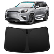 INSAUTO on Lexus TX front windshield installed, precise protection
