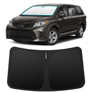 INSAUTO front packaging showing custom fit for Toyota Sienna, protects interior