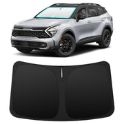 INSAUTO front packaging showing custom Sportage fit and quick-install benefit