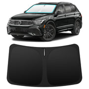 INSAUTO front packaging view showing custom Tiguan fit and protection benefits