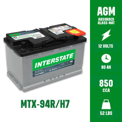 Interstate Batteries installed in a car engine bay showing reliable in-vehicle fit