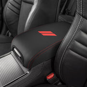 INTGET front view of console cover shows clean fit and sporty accent
