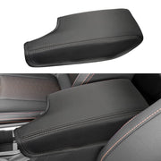 INTGET front view of center console cover showing clean fit and protection
