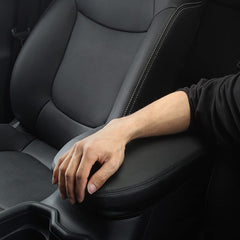 INTGET installed in-car view demonstrating OEM-like look and cabin integration