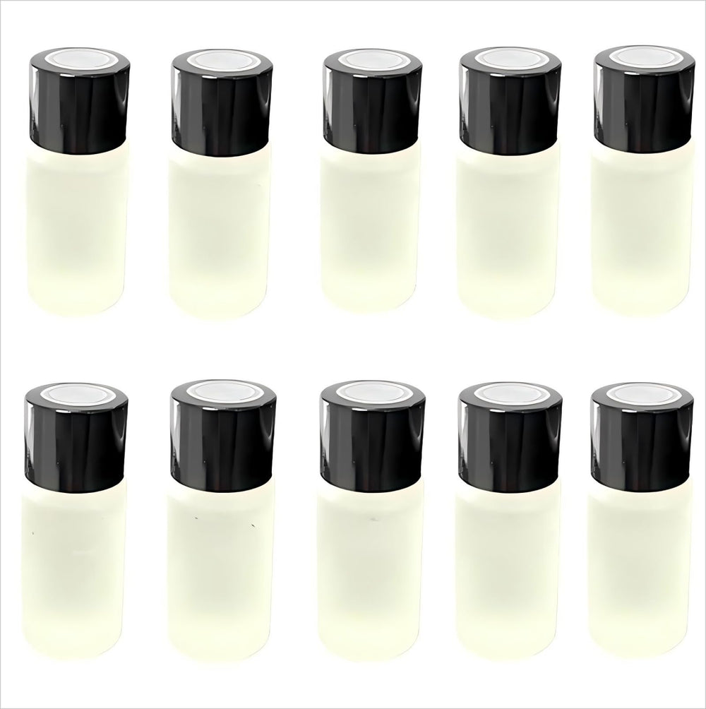 IQQI front packaging of 10 refill bottles showing scent variety and neat arrangement