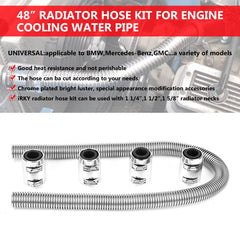 iRKY close-up of stainless steel braid showing heat resistance and durability