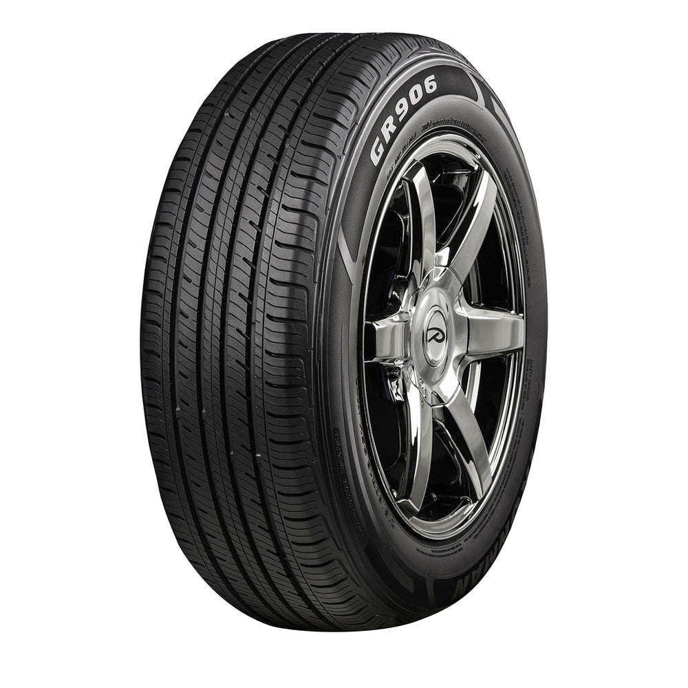 Ironman GR906 front view on rim showing tread and benefit of balanced handling