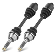 ISEYEC rear axle pair front view showing fitment and durability