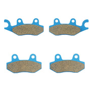 ISEYEC front brake pads front view showing shape for correct fit