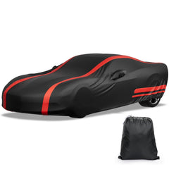 ISSYAUTO front view of C6 cover showing snug fit and protection