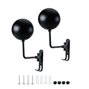 ITEQ front view of helmet holder shows sturdy mount and clean design benefit organization