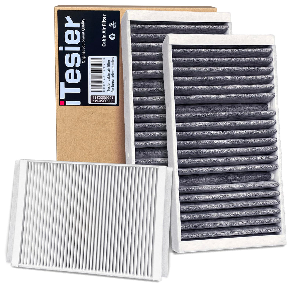 ITESIER front packaging showing full three‑filter kit and easy replacement benefit