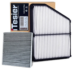 ITESIER front packaging showing both engine and cabin filters, quick replacement convenience