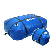 ITRAZ front view of 60-gallon bladder showing compact shape and durable shell beneficial for storage