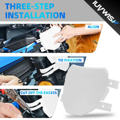 IUVWISN close-up of mounting openings and precise mold, simplifies installation