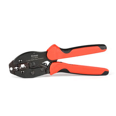 IWISS iCrimp front view showing full tool and ratchet for reliable crimps