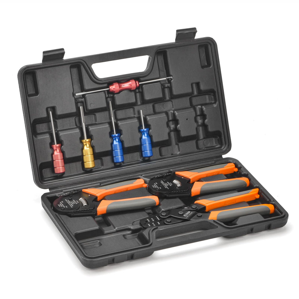 IWISS kit front view showing all tools for quick identification and portability