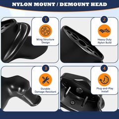 IWIWE duck head close-up texture demonstrating durable nylon construction