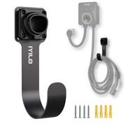 IYILO front view of wall-mounted holder keeps charger organized